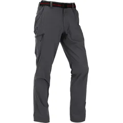 Maul Wanderhose Greenstone II Outdoor (elastisch, atmungsaktiv, strapazierfähig) lang dunkelgrau Herren