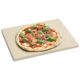 Burnhard Pizzastein 38 x 30 x 1,5 cm Cordierit beige