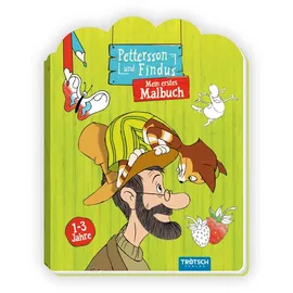 Trötsch Verlag Trötsch Pettersson und Findus Mein erstes Malbuch