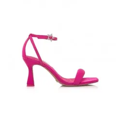 Mariamare für Damen. 68332 Nuin Sandalen Rosa (40), Stoff, 8 bis 10 cm, Schnalle, Lässig, Party