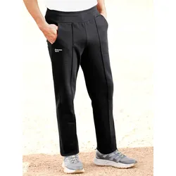 Sporthose CATAMARAN, Herren, Gr. 28/29, Unterbauchgrößen, schwarz, 50% Baumwolle, 50% Polyester, unifarben, lang, Hosen
