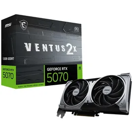 MSI GeForce RTX 5070 Ventus 2X OC 12GB GDDR7, HDMI, 3x DP (V532-003R)