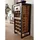 Massivmoebel24 Weinregal 51 x 40 x 110 cm Beige
