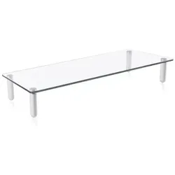 Neomounts Monitorständer »NSMONITOR10« transparent, 56x8x21 cm