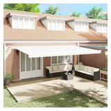 vidaXL Markise 600 x 300 cm weiß