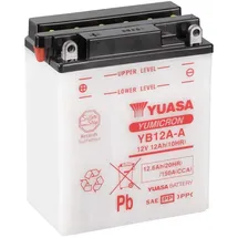 YUASA BATTERIE YB12A-A offen ohne Saeure