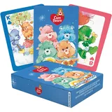 CeDe AQUARIUS Care Bears Playing Cards - Care Bears Themed Deck of Cards for Your Favorite Card Games - Officially Licensed Care Bears Merchandise & Collectibles - Poker Size with Linen Finish