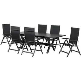 Primaster Klappsessel XXL Nobless 59 x 59 x 108 cm schwarz