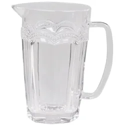Chic Antique Antoinette Glas Kanne mit Perlenkante, H20/D14 cm