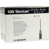 B. Braun Sterican 0,70x30 SCHW L L