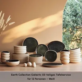 KARACA Earth Collection Galactic Tafelservice 55-tlg. Mehrfarbig