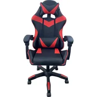 Hti-Living Krit Gaming-Stuhl Schwarz/Rot für PC