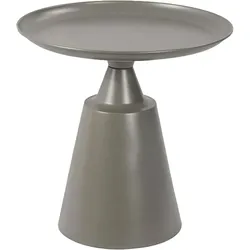 Beistelltisch PAROLI, grau (grau, grau, grau), B:50cm H:49cm T:50cm, Tische