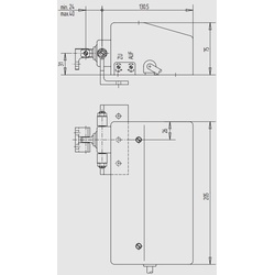 Elektro-Teleskop-Spindelantrieb, 3-stufig