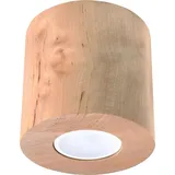 Sollux Deckenleuchte ORBIS 1xGU10 10W Holz 10x10x10cm Sollux Lighting