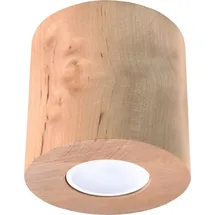 Sollux Deckenleuchte ORBIS 1xGU10 10W Holz 10x10x10cm Sollux Lighting