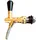 ich-zapfe Kolbenschankhahn 55 mm gold