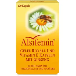 Alsifemin GELEE ROYALE UND VITAMIN E 120 St Kapseln