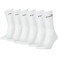 Puma ELEMENTS Sportcrew Socken 6-Paar Weiß 43-46