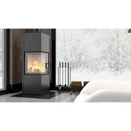 Hitze SIGA 6,5 kW Stahl Schwarz