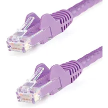 Startech StarTech.com 5m Cat6 Snagless RJ45 Ethernet Netzwerkkabel Lila 5m Cat 6 UTP