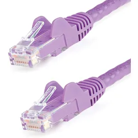 Startech StarTech.com 5m Cat6 Snagless RJ45 Ethernet Netzwerkkabel Lila 5m Cat 6 UTP