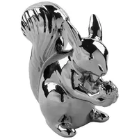 Fink Eichhörnchen RUDA (LBH 12x6x11.50 cm - silber -