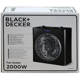 Black & Decker BXSH2003E Heizlüfter Schwarz