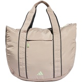 adidas Women's Yoga Tote Bag Tasche, Wonder Beige/Semi Green Spark/Carbon - Einheitsgröße
