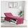 vidaXL Schlafsofa Weinrot 194 x 67 x 82 cm Samt,