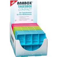 Wepa Apothekenbedarf GmbH & Co. KG ANABOX Compact Tagesbox bunt