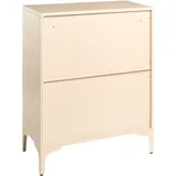 Beliani Kommode mit 4 Schubladen Beige