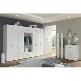 WIMEX Malta Drehtürenschrank 30 x 185 x 40 cm weiß