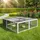 My Animal Freilaufgehege MH-06  XXL 70 x 70 x 80 cm Grau
