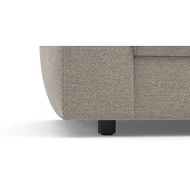 TRENDMANUFAKTUR Big-Sofa TRENDMANUFAKTUR "Bourbon Mega, bequem, viel Platz, Breite 264cm", grau (taupe grau), B:264cm H:84cm T:126cm, 100% Polyester, Sofas, Big-Sofa, extra tiefe Sitzfläche, wahlweise mit Sitztiefenverstellung bestellbar