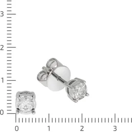 Diamonds by Ellen K. Ohrstecker 585/- Weißgold Brillant 0,20ct. weiß