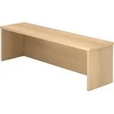 Hammerbacher Thekenaufsatz gerade, eiche 115,0 x 32,0 x 35,0 cm