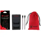 Berenstargh Hyper PD Ladegerät für Fuji NP-W126 inkl. USB-C Kabel