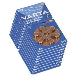 Varta Hörgerätebatterie 312 60 St.