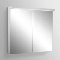 Schneider BORDO Spiegelschrank 2 Türen, 188.080.02.50, ALU1 80/2/TW