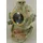 Casa Padrino Antik Stil Deko Taucherhelm Kupfer brüniert / Messing / Antik Grün 42 x 35 x H. 47 cm - Wohnzimmer Deko - Schreibtisch Deko - Luxus ... - Gold/Grün
