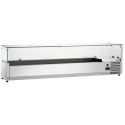 Bartscher Positiv gekühltes Display 8 x GN 1/4, zum Zusammenbauen, 180 W, 220 V - MONO