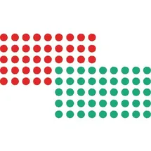 Franken Moderationskarten Rot, Grün 1040 Stück