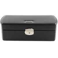 Windrose Schmuckschatulle Merino Watch Box M Black