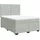 vidaXL Boxspringbett 140 x 200 cm Hellgrau