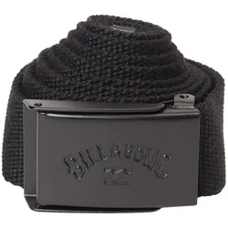 Bauchband BILLABONG "Cog", Herren, stealth, [Hauptstoff] 100% Polyester, Bauchbänder Gürtel Stoffgürtel