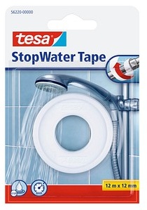 tesa StopWater Tape Dichtungsband weiß 12,0 mm x 12,0 m 1 Rolle