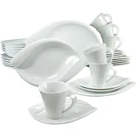 CreaTable Acacia Kombiservice 30-tlg.