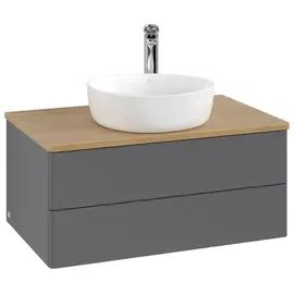 Villeroy & Boch Antao Waschbeckenunterschrank L19_5, anthrazit