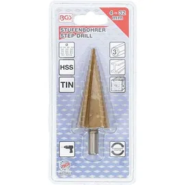 BGS Stufenbohrer titannitriert Ø 4 - 32 mm